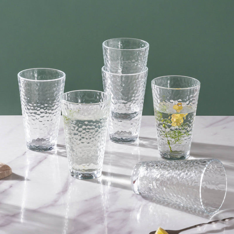 Tall Beverage Glass Set