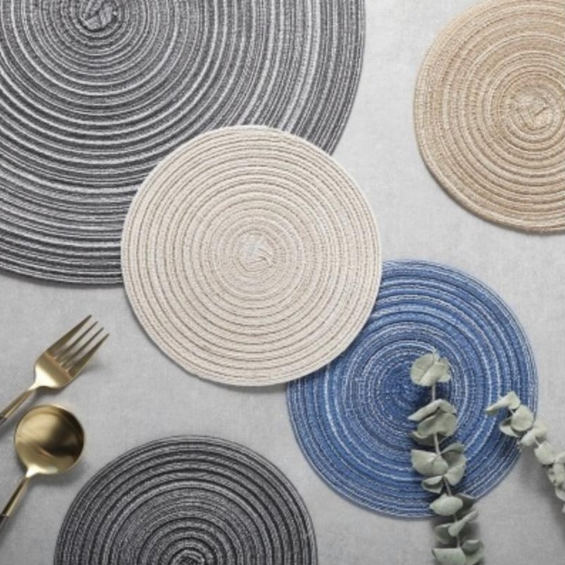 Blue Table Mat Set