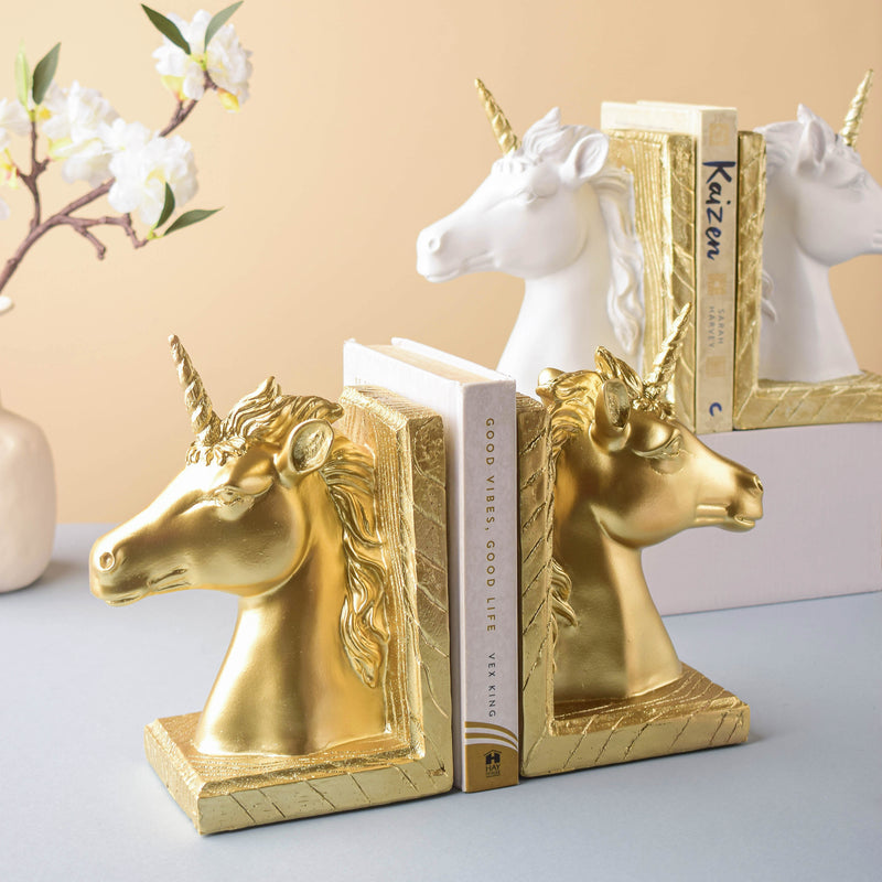Unicorn Book Rest - Book ends | Desk organization | Room decor items