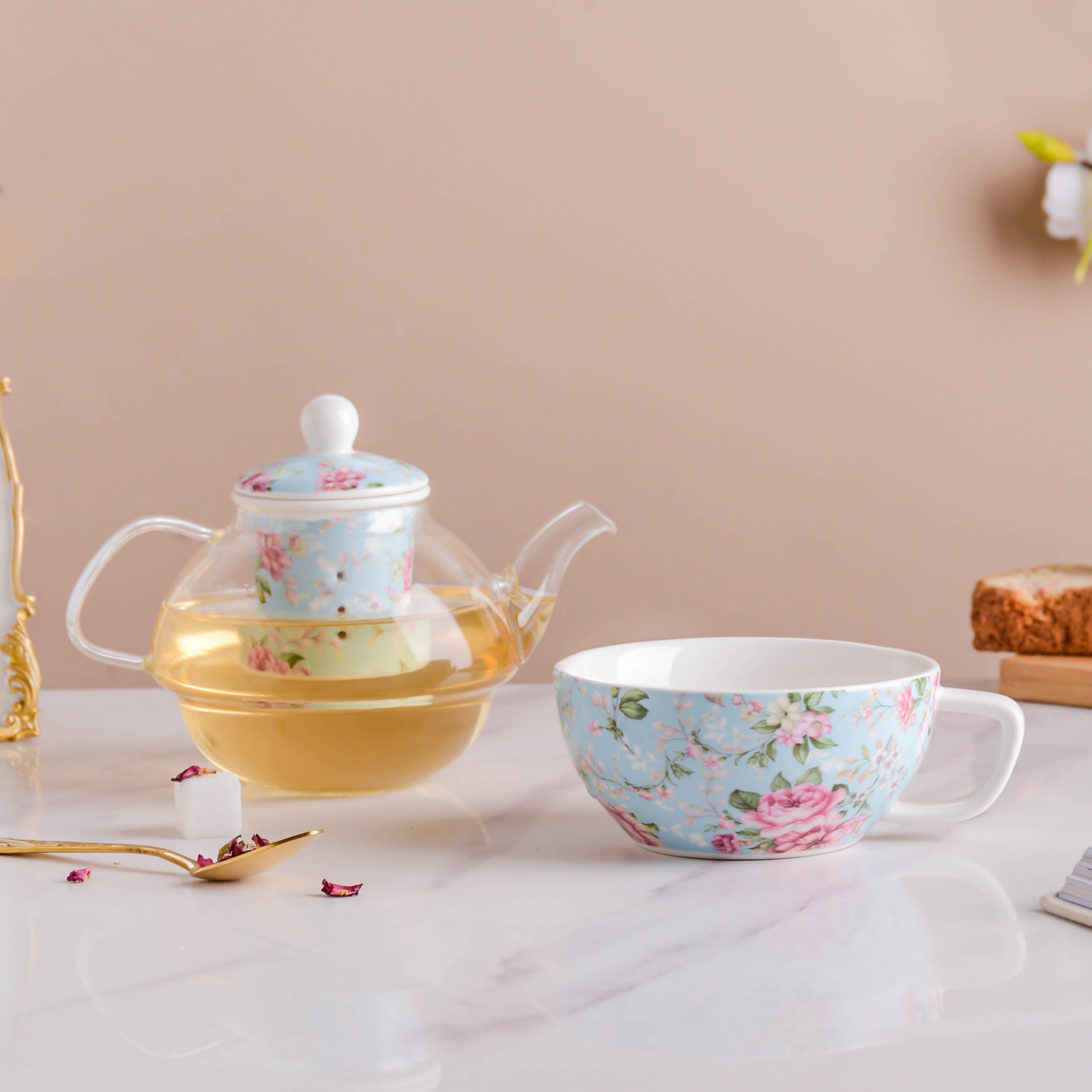 JARDIN Me-Time Teapot Cup Set Online - Premium Tea Set | Nestasia