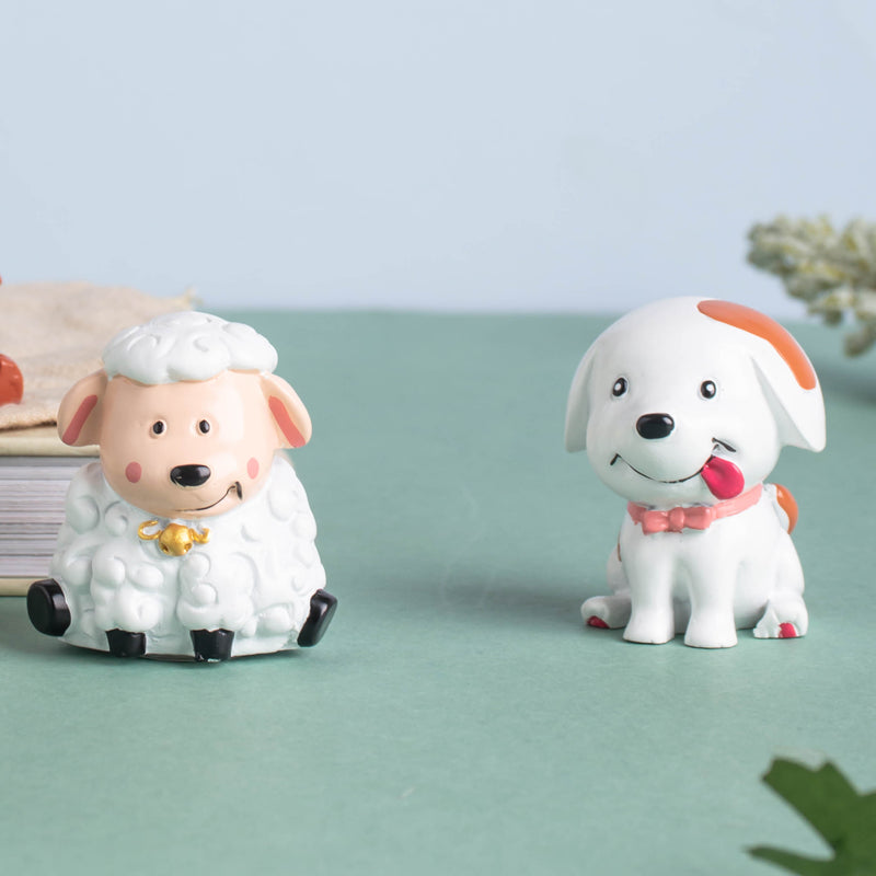 Miniature Farm Animal Showpiece - Showpiece | Home decor item | Room decoration item