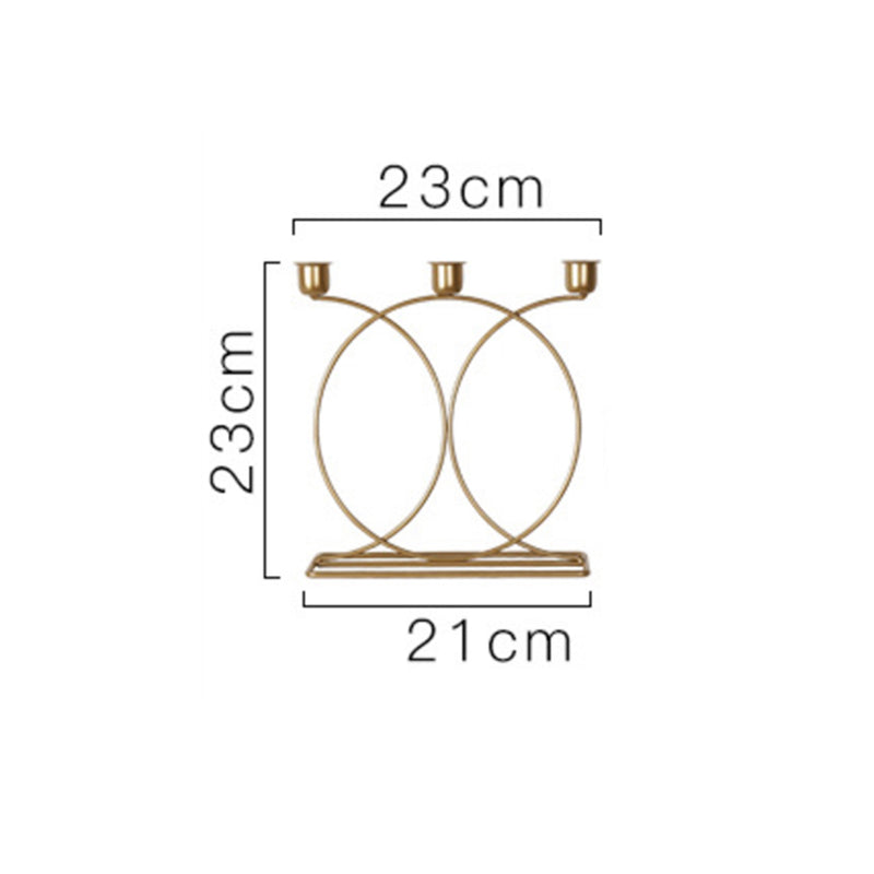 Gold Candle Stand - Candle stand | Home decor