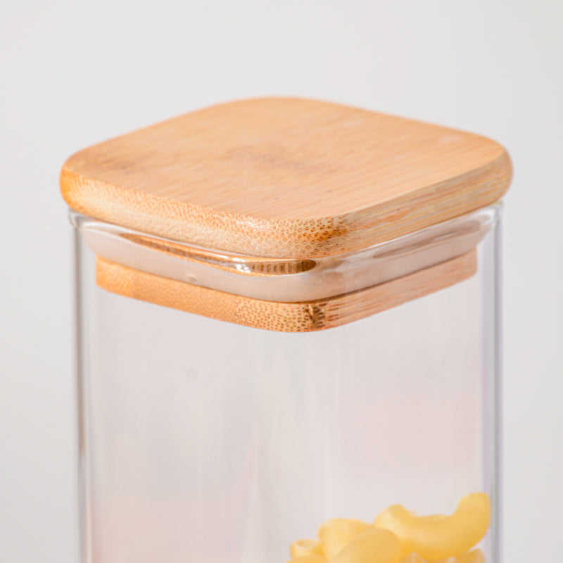 Glass Jar With Lid - Jar