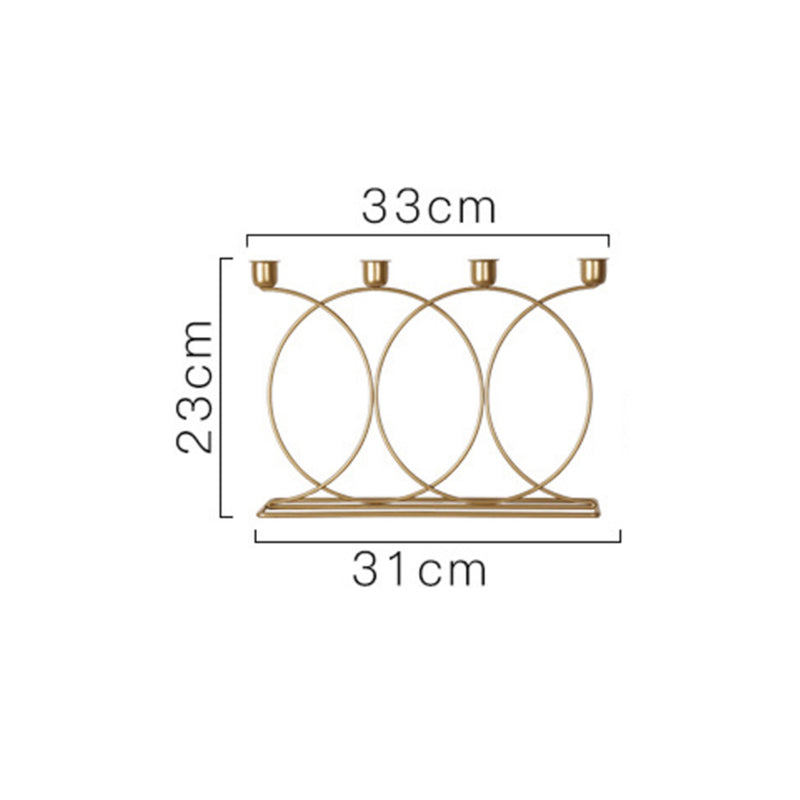 Gold Candle Stand - Candle stand | Home decor