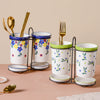 Oriental Chopstick Holder Set with Metal Stand - Kitchen Tool