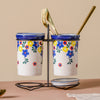 Oriental Chopstick Holder Set with Metal Stand - Kitchen Tool