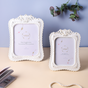 Crowned White Large Photo Frame - Picture frames and photo frames online | Home decoration items