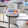Black White Planter Set - Indoor planters and flower pots | Home decor items