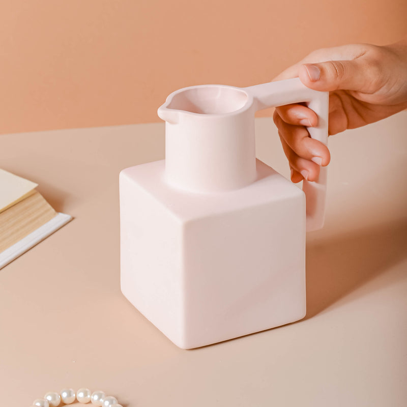 Clay Vase - Flower vase for home decor, office and gifting | Home decoration items