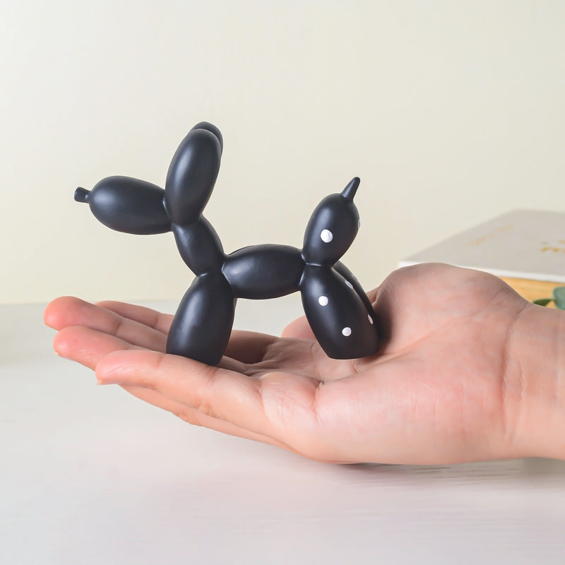 Balloon Dog Resin Mini Showpiece Black - Showpiece | Home decor item | Room decoration item