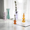 Glass Vase - Flower vase for home decor, office and gifting | Home decoration items