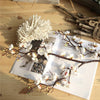 White Sakura Artificial Flower Stem - Artificial flower | Flower for vase | Home decor item | Room decoration item