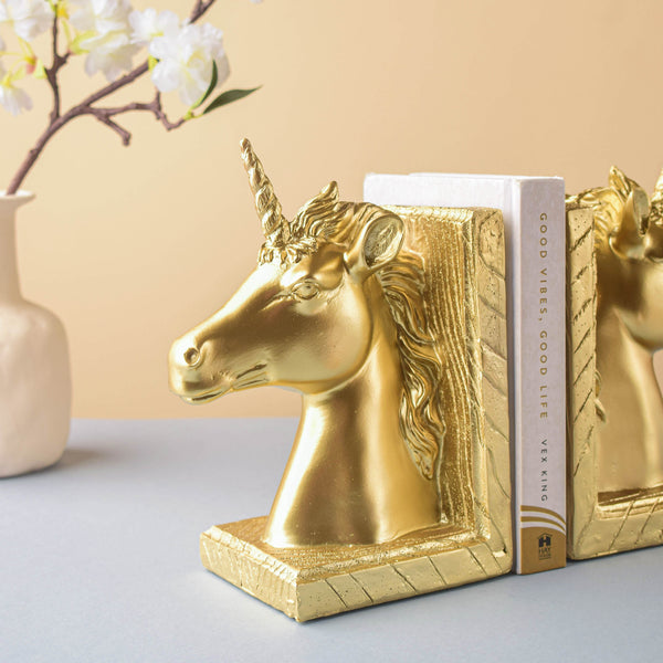 Unicorn Book Rest - Book ends | Desk organization | Room decor items