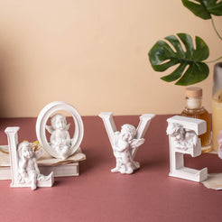 Love Angel Showpiece - Showpiece | Home decor item | Room decoration item