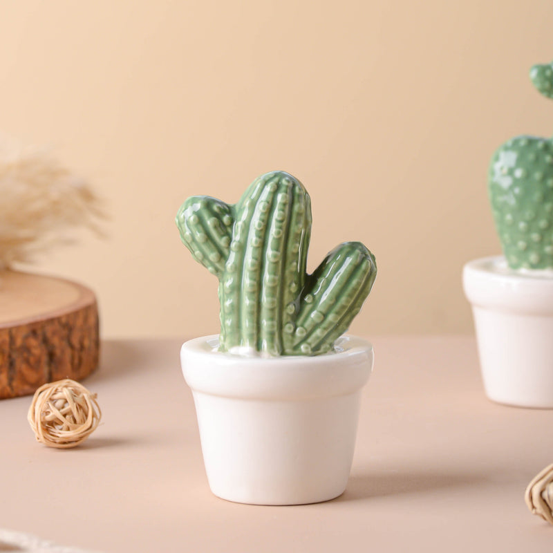 Artificial Cactus Plant Small - Showpiece | Home decor item | Room decoration item