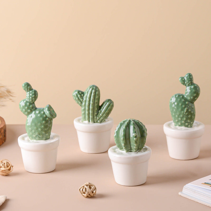 Artificial Cactus Plant Small - Showpiece | Home decor item | Room decoration item