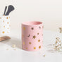 Stars and Moons Pink Ceramic Planter