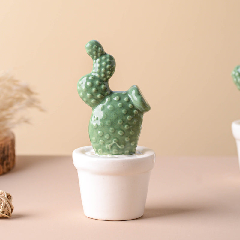 Artificial Cactus Plant Small - Showpiece | Home decor item | Room decoration item
