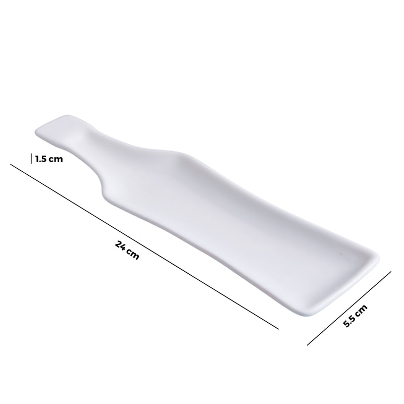 Bottle Shaped Plate - Serving plate, small plate, snacks plates | Plates for dining table & home decor