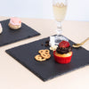 Black Dessert Plate - Ceramic platter, serving platter, fruit platter | Plates for dining table & home decor