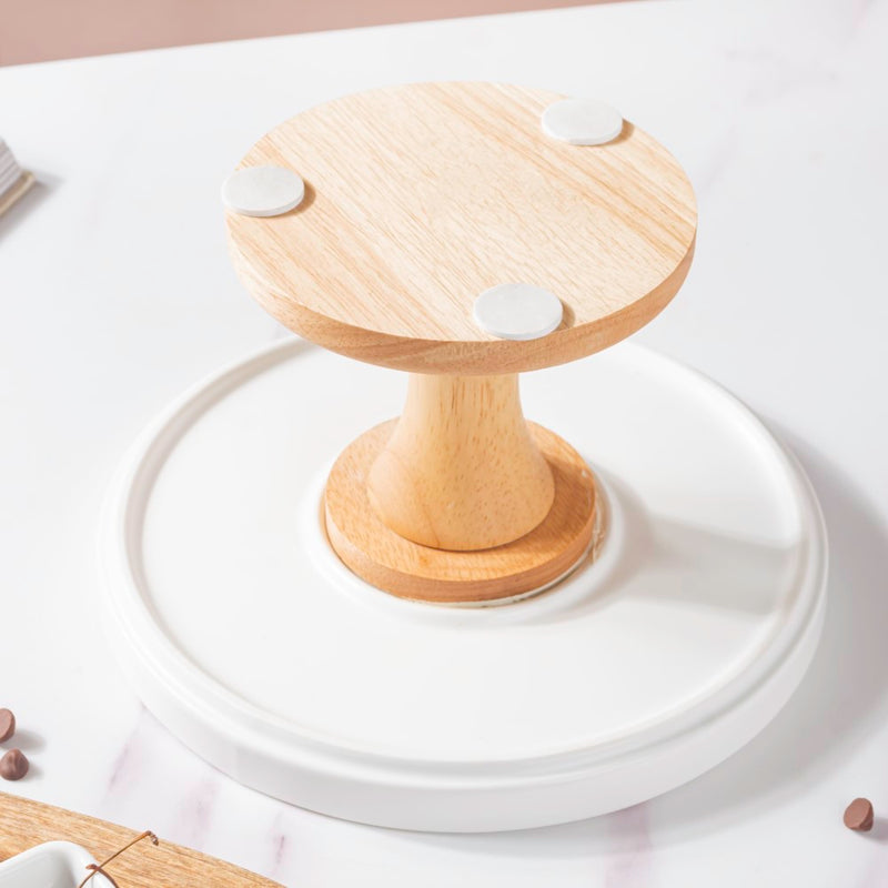 Cake Stand Pink 7.5 Inch