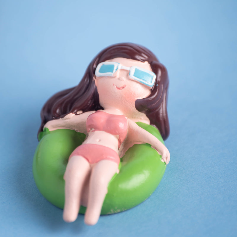 Relaxing Girl Showpiece - Showpiece | Home decor item | Room decoration item