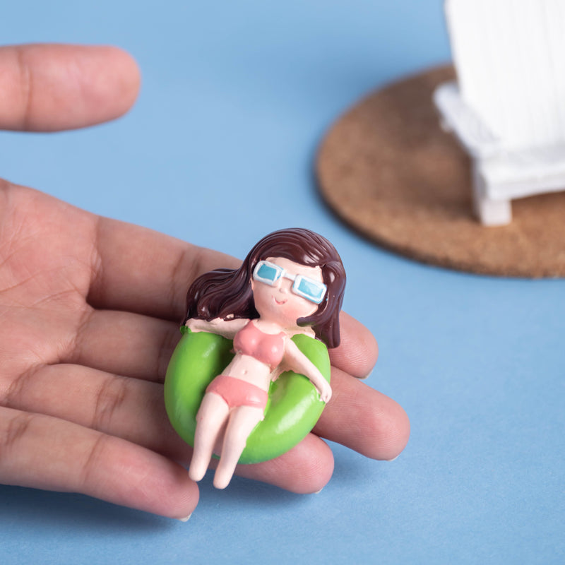 Relaxing Girl Showpiece - Showpiece | Home decor item | Room decoration item