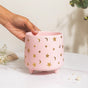 Stars and Moons Pink Ceramic Planter Large - Indoor planters and flower pots | Home decor items