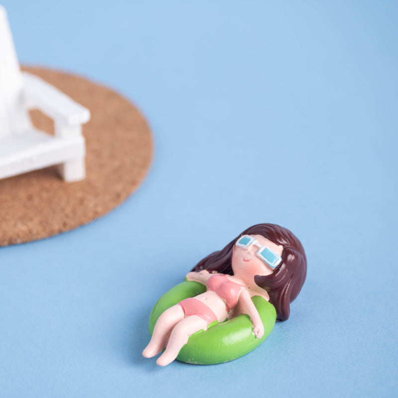 Relaxing Girl Showpiece - Showpiece | Home decor item | Room decoration item