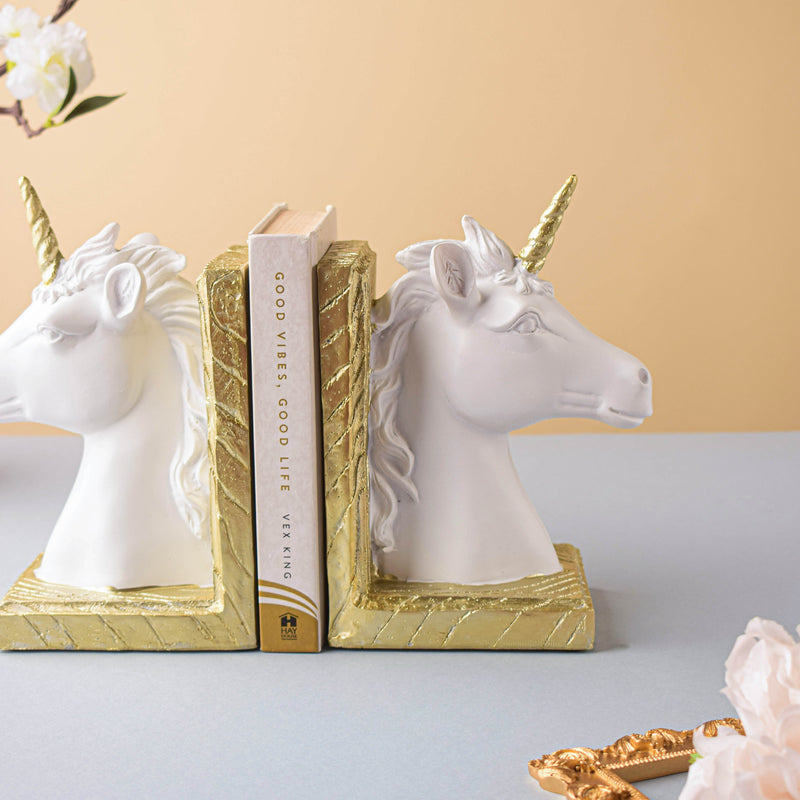 Unicorn Book Rest - Book ends | Desk organization | Room decor items