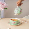 JARDIN Kettle Teacup Saucer - Tea cup set, tea set, teapot set | Tea set for Dining Table & Home Decor