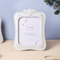 Crowned White Large Photo Frame - Picture frames and photo frames online | Home decoration items