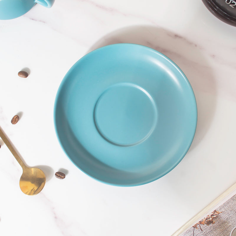 Celestial Blue Teacup And Saucer- Tea cup, coffee cup, cup for tea | Cups and Mugs for Office Table & Home Decoration