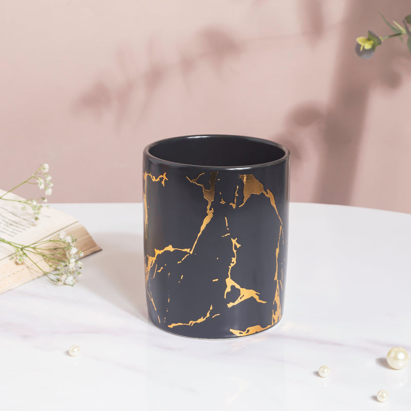 Kintsugi Ceramic Organiser Black