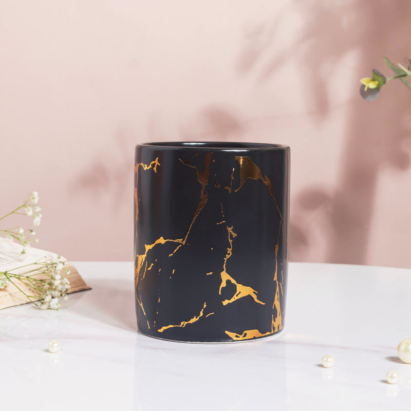 Kintsugi Ceramic Organiser Black
