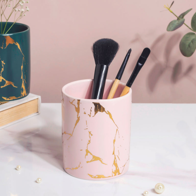 Kintsugi Ceramic Organiser Pink