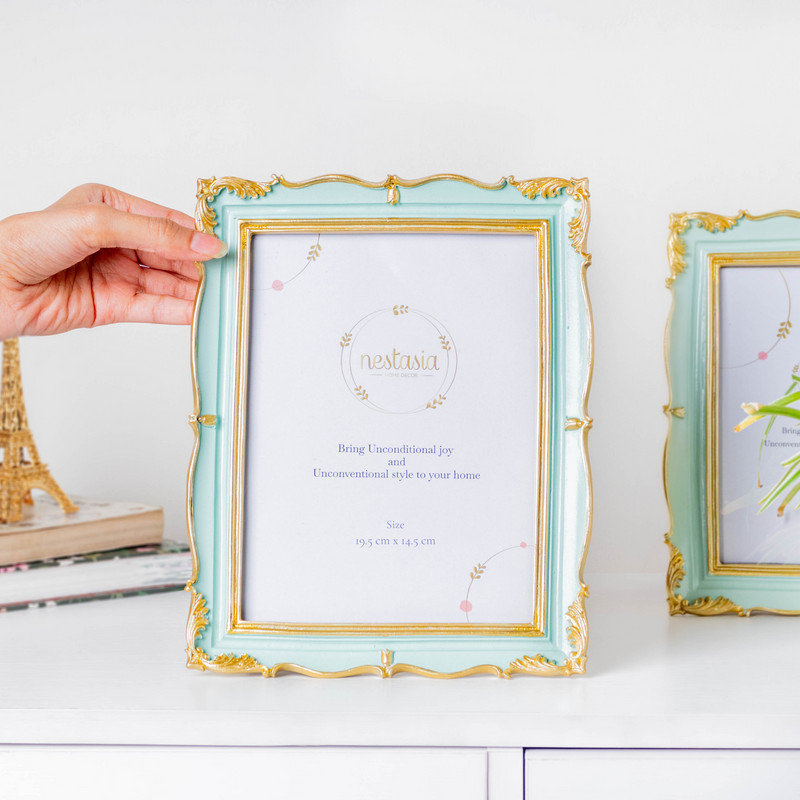 Royal Pastel Green Large Photo Frame - Picture frames and photo frames online | Home decor online