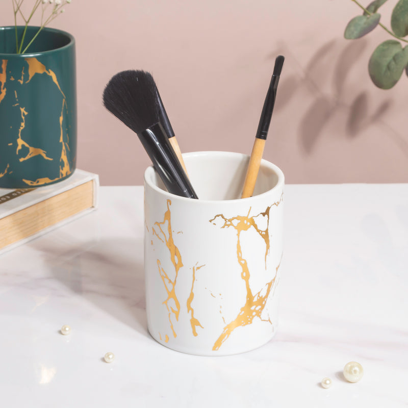 Kintsugi Ceramic Organiser White