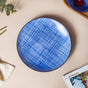 Caspian Cobalt Starter Plate Blue 7.5 Inch - Serving plate, snack plate, dessert plate | Plates for dining & home decor