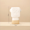 Ceramic Face Vase - Flower vase for home decor, office and gifting | Room decoration items