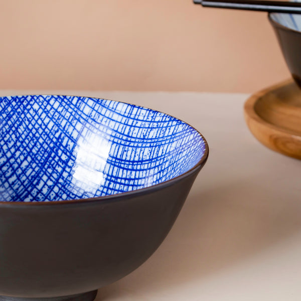 Caspian Cobalt Soup Bowl Blue 200ml