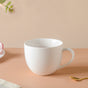 Riona Ceramic Tea Cup White- Tea cup, coffee cup, cup for tea | Cups and Mugs for Office Table & Home Decoration