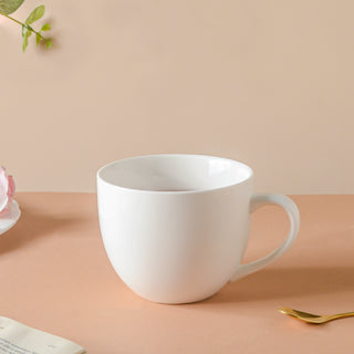 Riona Ceramic Tea Cup White