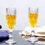 Glass Goblet Set of 2