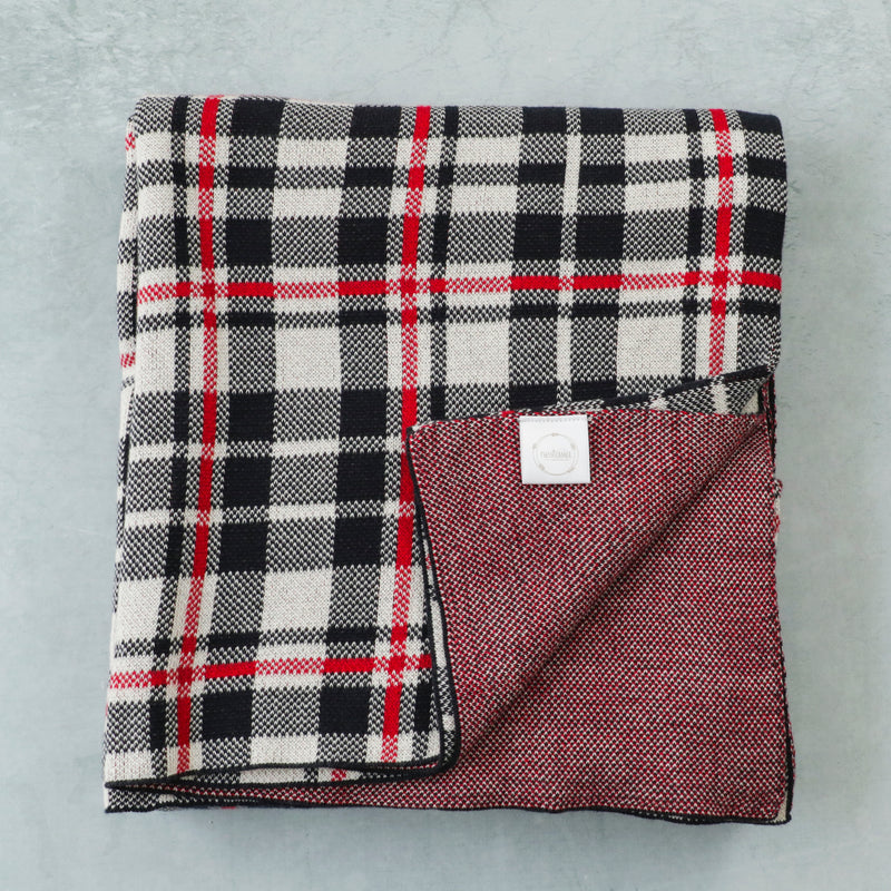 Knitted Throw Blanket