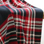 Plaid throw