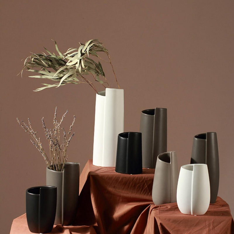 Abstract Pot - Flower vase for home decor, office and gifting | Home decoration items