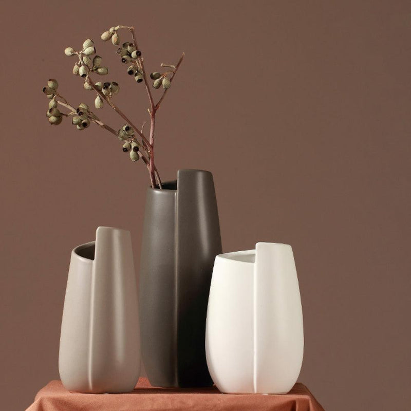 Abstract Pot - Flower vase for home decor, office and gifting | Home decoration items