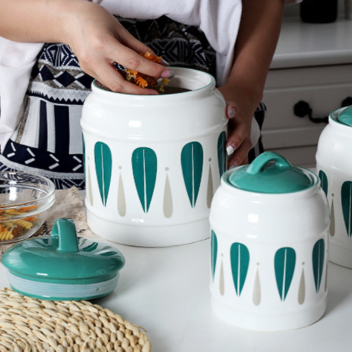 Airtight Jars Green - Jar