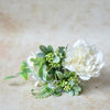 Artificial Flower Bouquet Off White - Artificial flower | Home decor item | Room decoration item